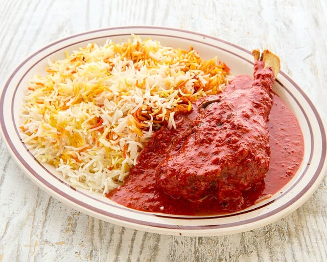Spicy Lamb Shank.