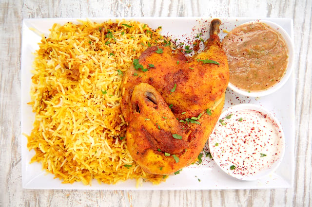 دجاج مندي Chicken Mandi.