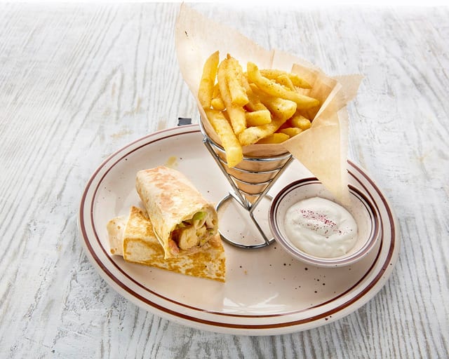 Chicken Tawook Sandwich.