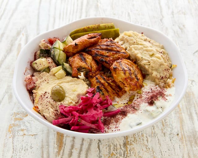 Chicken Kabob Bowl.