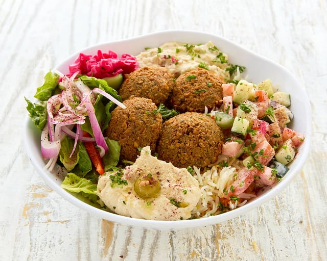 Falafel Bowl (V).