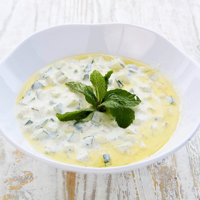 Cucumber Yogurt Salad.