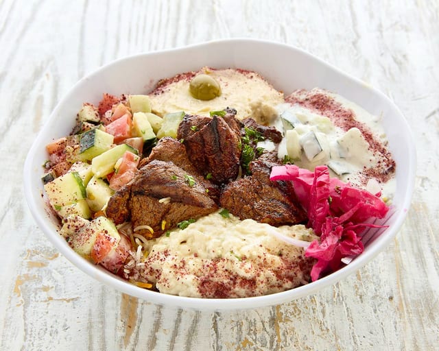 Steak Kebab Bowl.