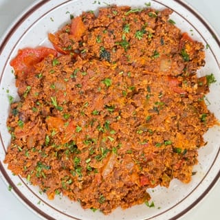 عقده دجاج ناشف Charred Chicken Galabah