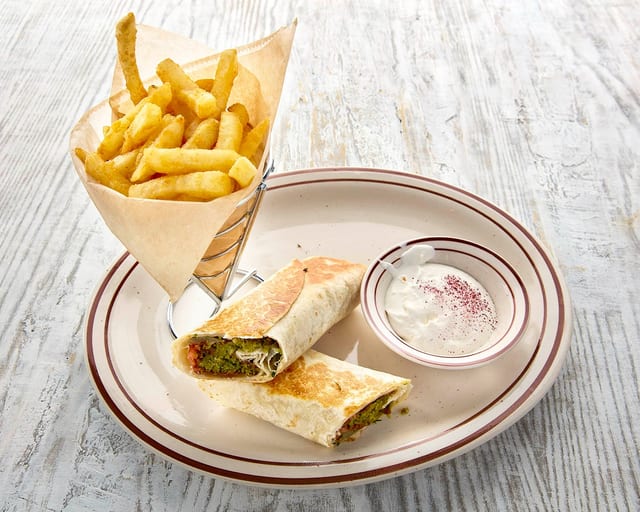 Falafel Sandwich.