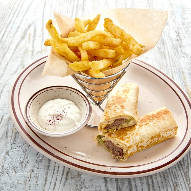 Kufta Kabab Sandwich.