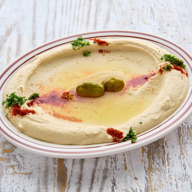Hummus (V).